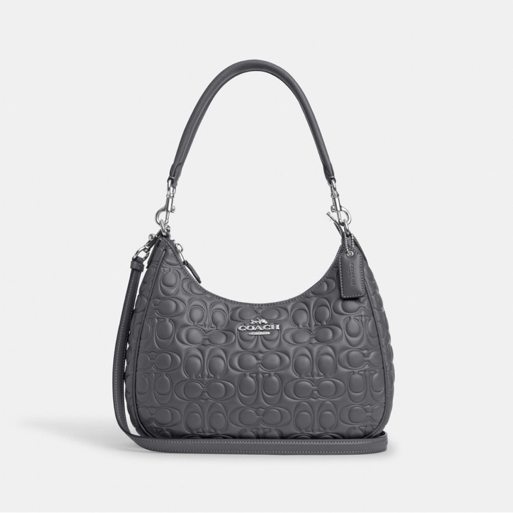 Coach Gray Shoulder Bag